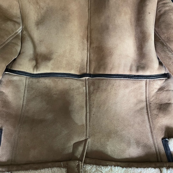 ❌SOLD❌Vintage Shearling Suede Coat - Picture 14 of 16